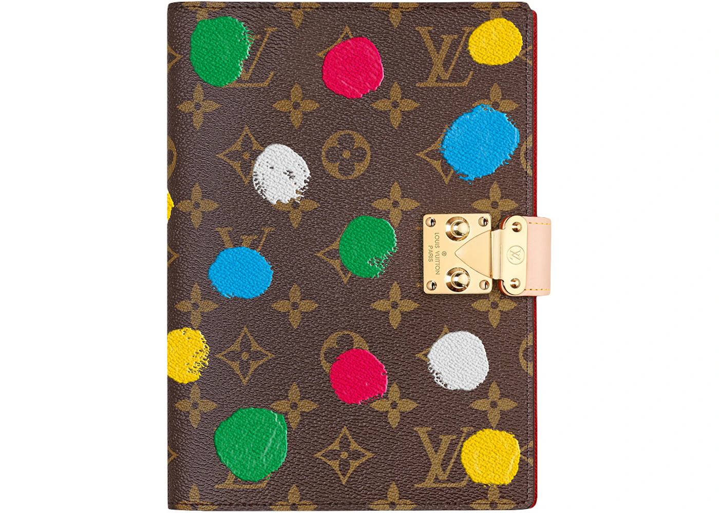 Louis Vuitton x Yayoi Kusama Painted Dots Paul Notebook Cover Monogram  Multicolor in Coated Canvas with Gold-tone - US