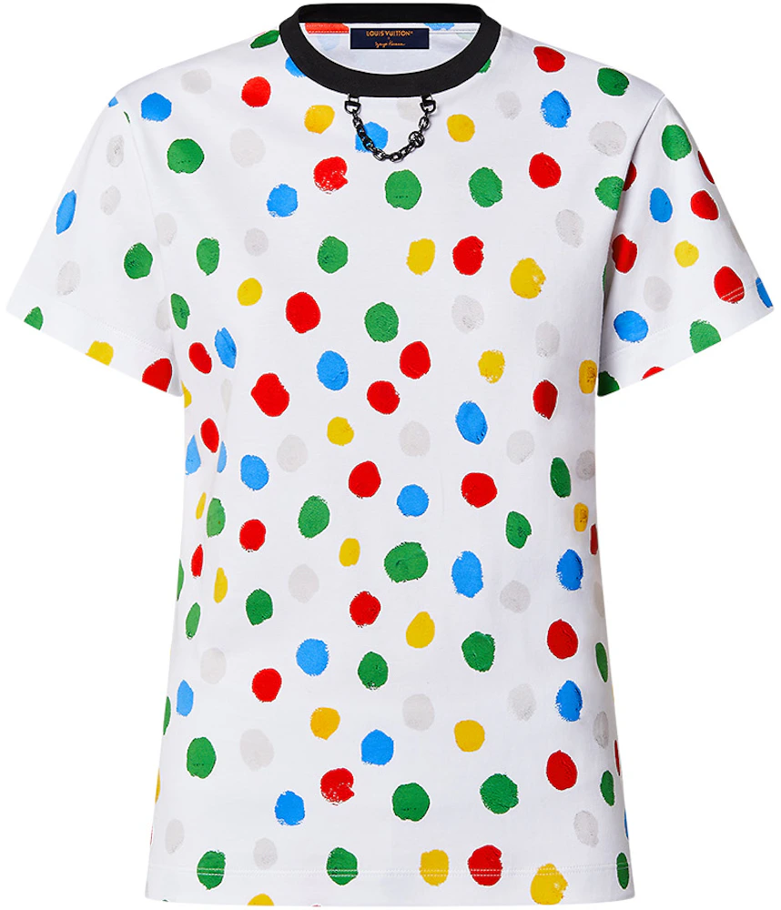 Louis Vuitton x Yayoi Kusama Painted Dots T-Shirt White
