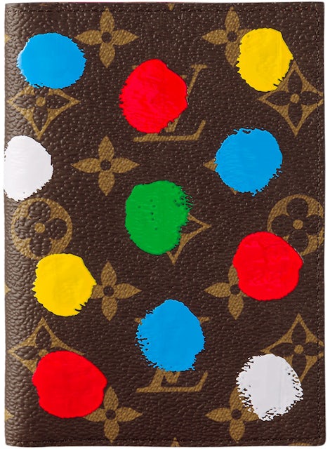 Louis Vuitton x Yayoi Kusama Passport Cover Monogram Multicolor