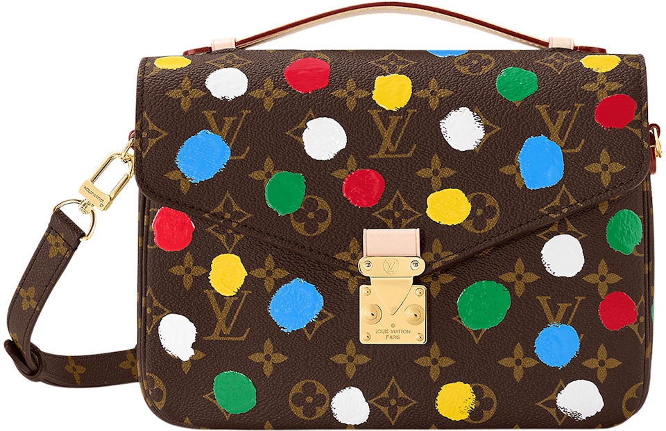 Louis Vuitton x Yayoi Kusama Pochette Metis Monogram Multicolor in Coated  Canvas with Gold-tone - US