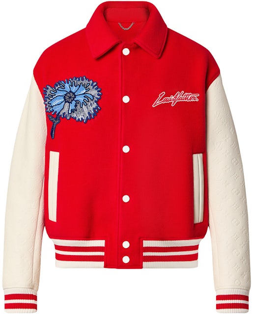 Louis Vuitton Red Varsity Jacket