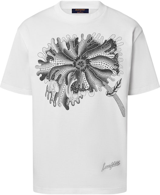 Louis Vuitton Luxury Person Flower 3D T-Shirt