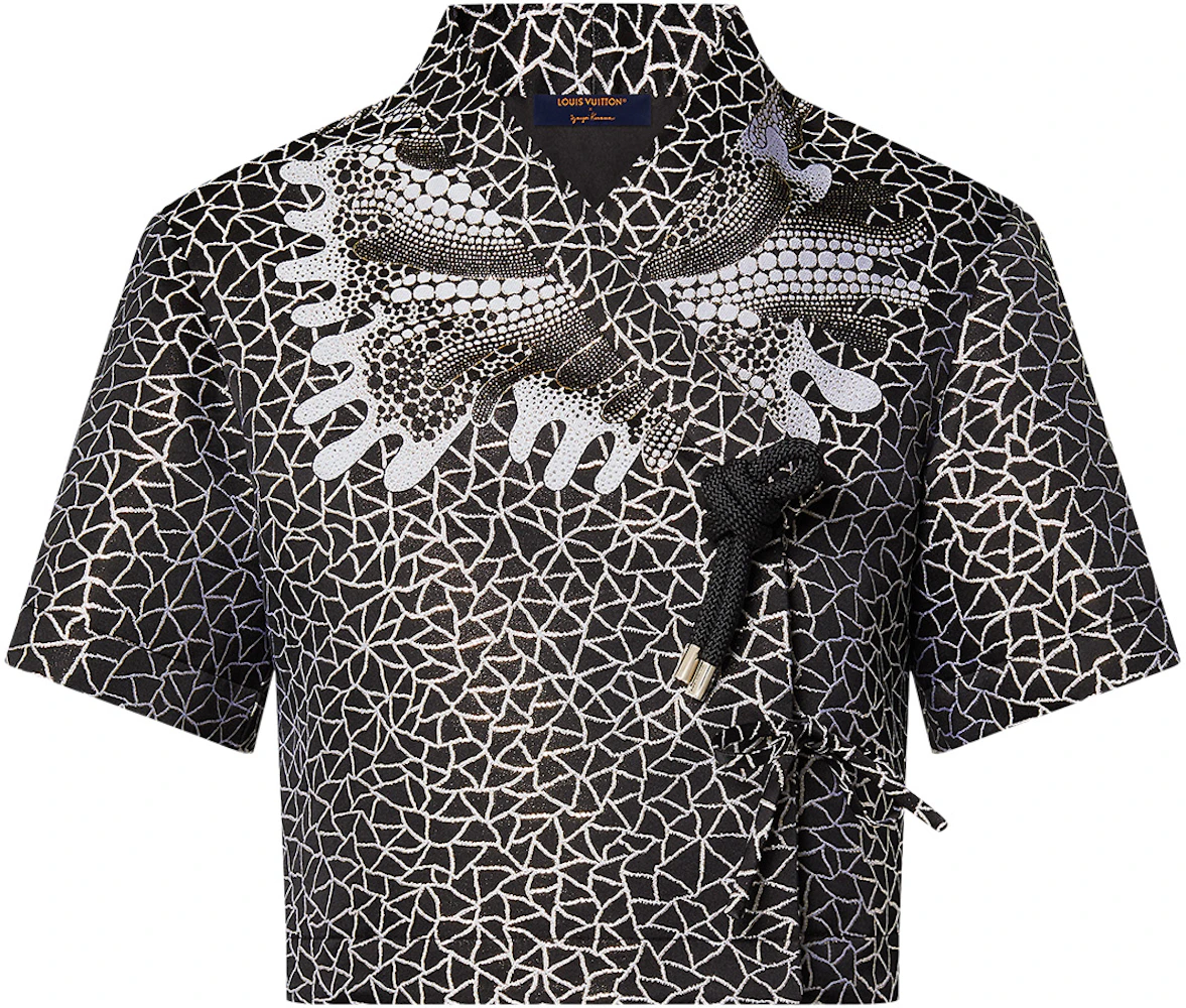 Louis Vuitton x Yayoi Kusama Psychedelic Flower Wrap Top Silver - FW22 - US