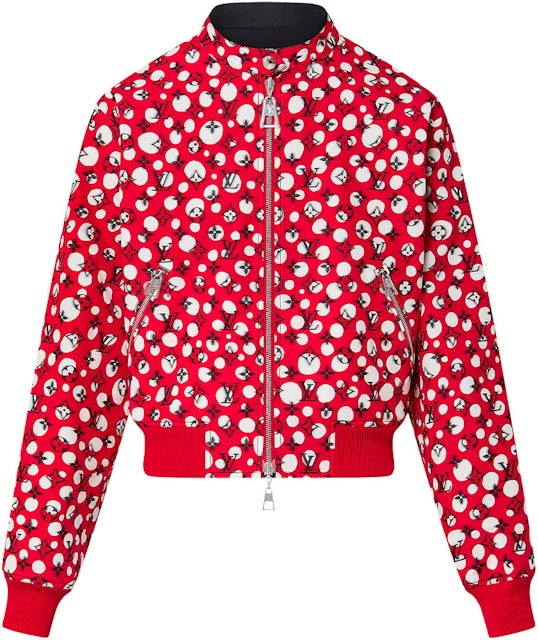 Louis Vuitton x Yayoi Kusama Reversible Infinity Dots Bomber Jacket Rouge Vif/Red/White