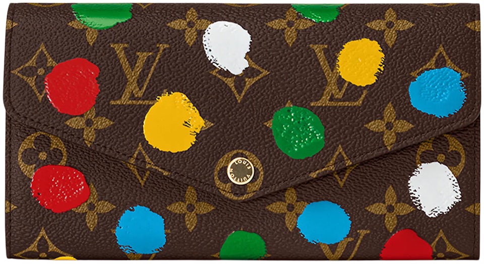 Louis Vuitton x Yayoi Kusama Sarah Wallet Monogram Multicolor in