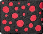 Leather wallet Louis Vuitton x Yayoi Kusama Red in Leather - 31769523