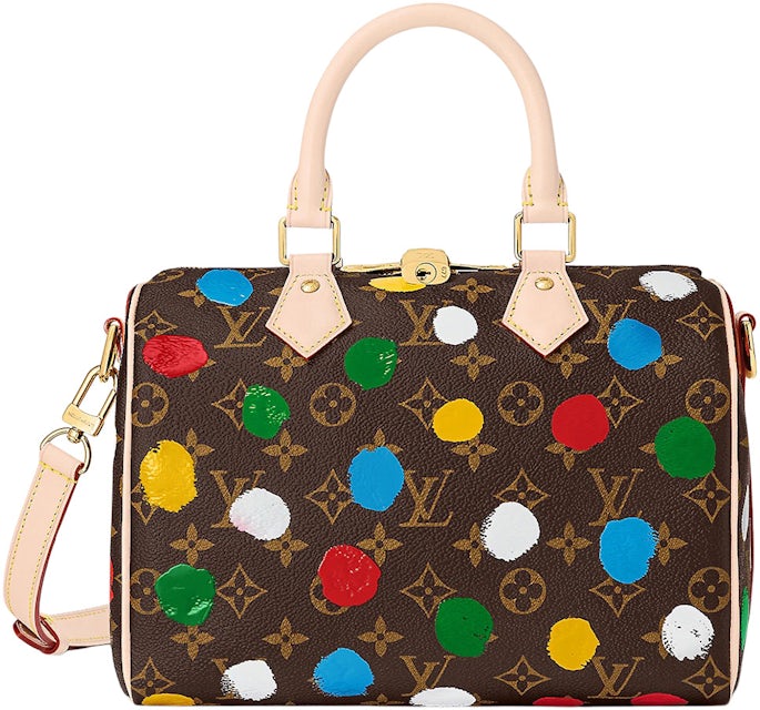 Louis Vuitton x Yayoi Kusama Speedy Bandouliere 25 Monogram Multicolor in  Coated Canvas with Gold-tone - US