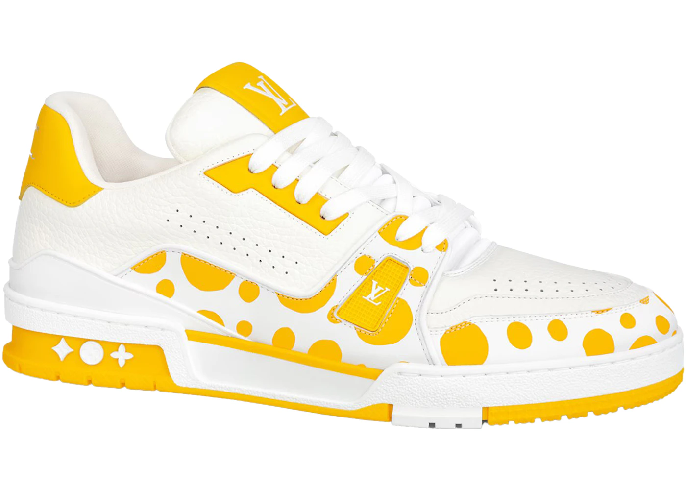 louis vuitton trainers yellow
