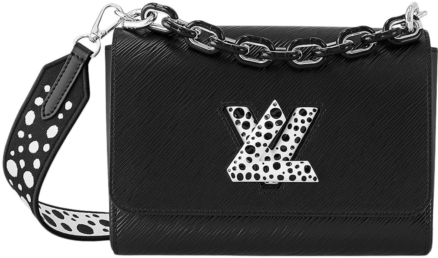 Cloth travel bag Louis Vuitton x Yayoi Kusama Black in Cloth - 30195844