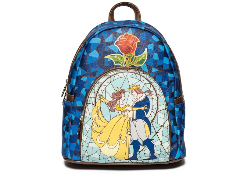 Loungefly mini backpack cheap beauty and the beast