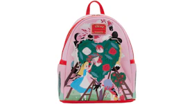 Loungefly Disney Alice in Wonderland Painting the Roses Red Mini-Backpack