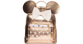 Loungefly Disney Amigo Minnie Mouse Rose Gold Entertainment Earth Exclusive Mini-Backpack