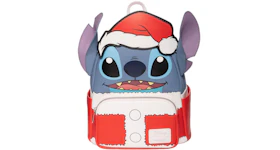 Loungefly Lilo & Stitch Holiday Santa Stitch Entertainment Earth Exclusive Mini-Backpack
