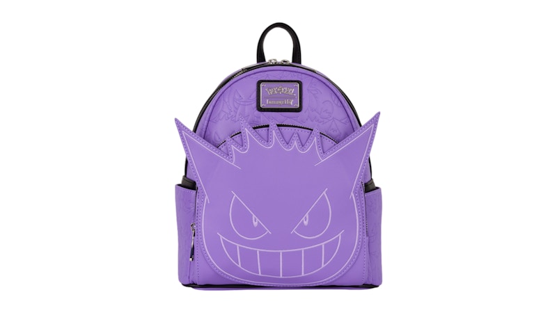 Loungefly Pokémon Gengar Cosplay Glow Mini Backpack Purple