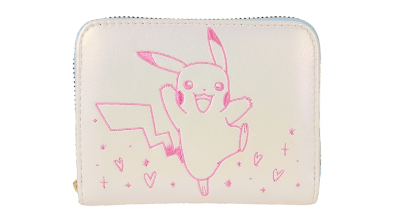 Loungefly Pokémon Iridescent Pikachu Zip Around Wallet Multicolor In Cotton - US