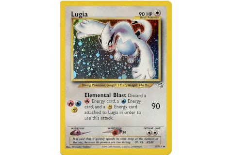 Lugia 2000 Pokmon TCG Neo Genesis Holo #9 (Ungraded) - 2000 - US Lugia 2000 Pokmon TCG Neo Genesis Holo #9 (Ungraded) - 2000 - US
