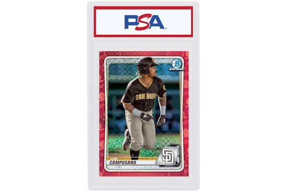 Luis Campusano 2020 Bowman Chrome X Red X-Fractor 1/1 #BCP-218 (PSA or BGS Graded)