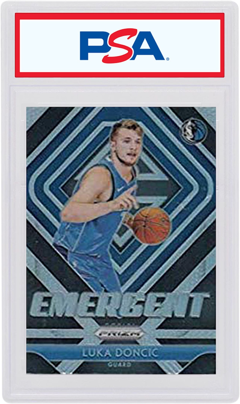 その他 2018 Panini Prizm Silver LUKA DONCIC Luka Doncic 2018 Panini Prizm Emergent Rookie Silver #3 (PSA or