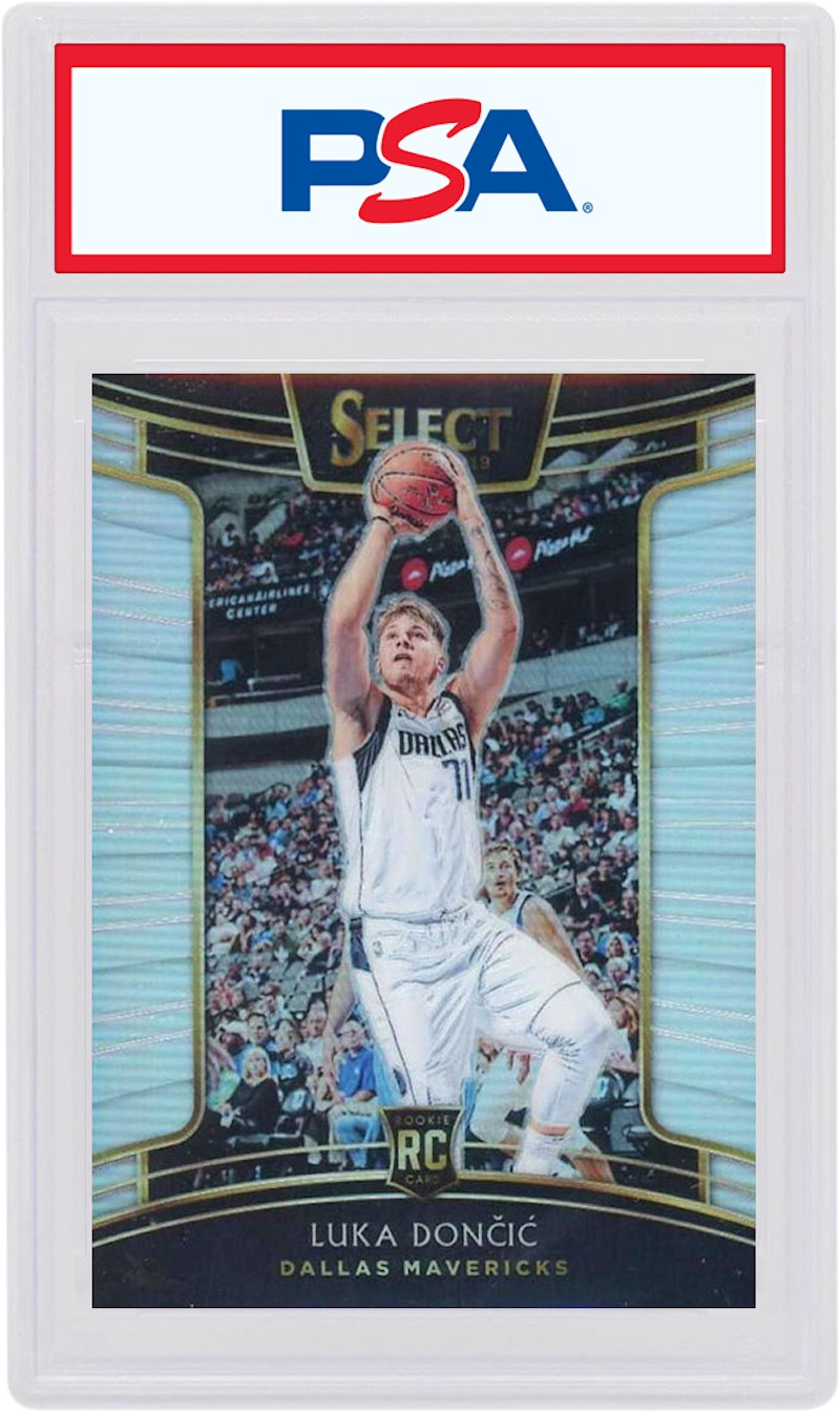 Luka Doncic 2018 Panini Select Rookie Base #25 (PSA ou BGS Graded)