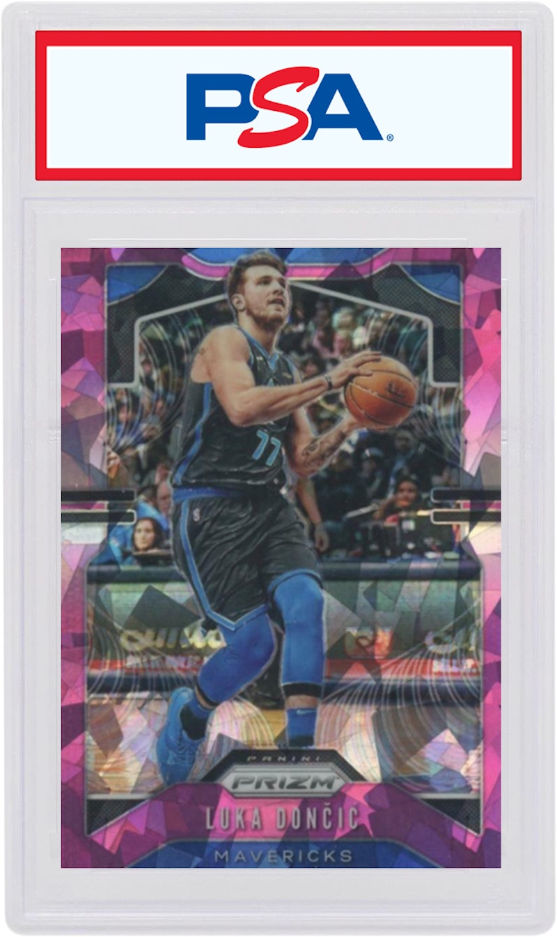 2019 Panini buying Prizm Luka Doncic Pink Ice # 75