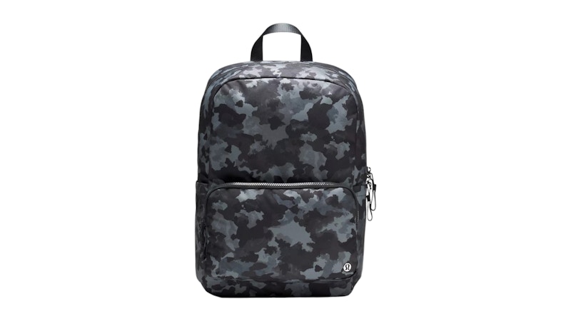 Lululemon Everywhere 22L Tech Canvas Backpack Thawed Camo Grey Multi