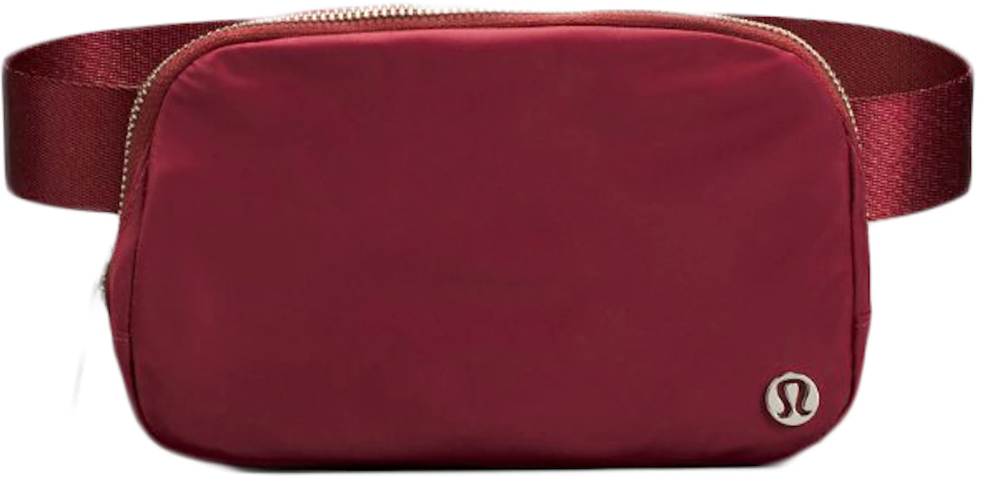 Lululemon Everywhere Belt Bag Crossbody Bag Red Merlot in