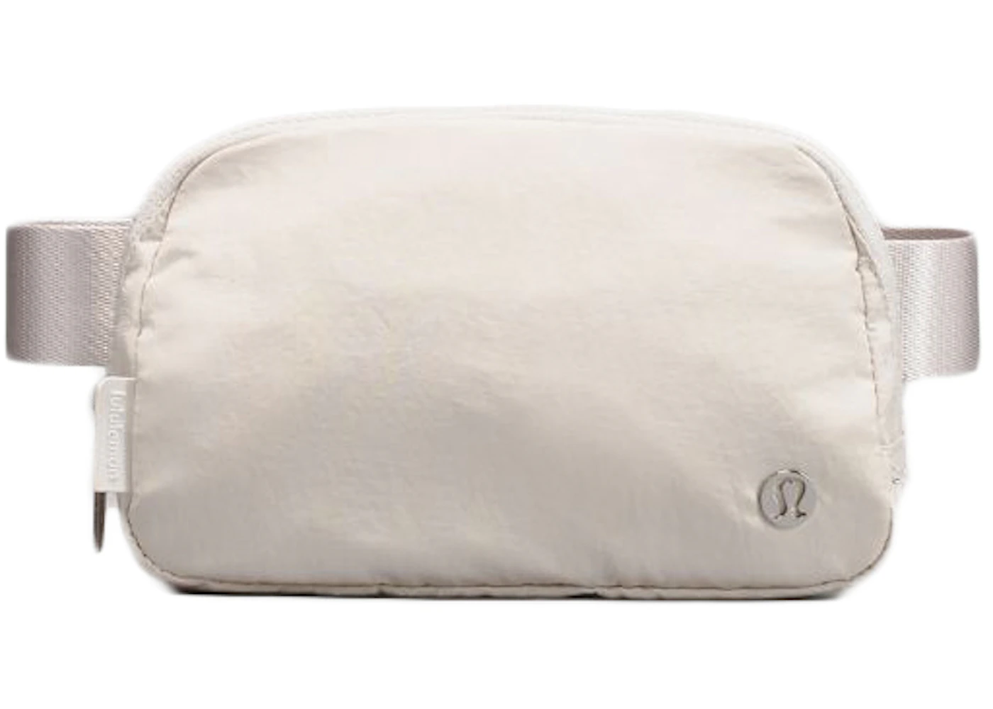 Lululemon Everywhere Belt Bag White Opal with Silver Hardware Logo