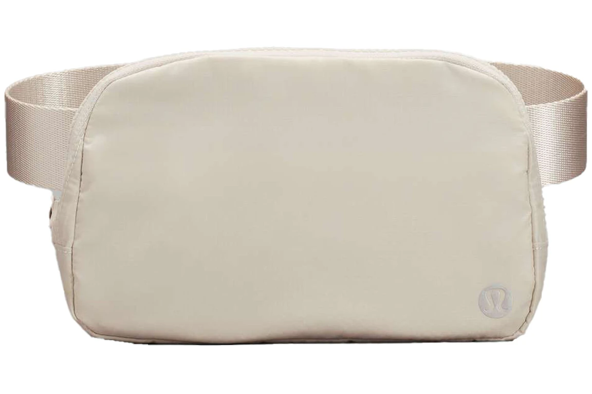 Lululemon Everywhere Belt Bag White Opal with Printed Logo