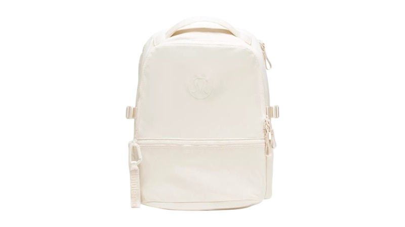 Lululemon New Crew 22L Updated Backpack Light Ivory in Nylon - US
