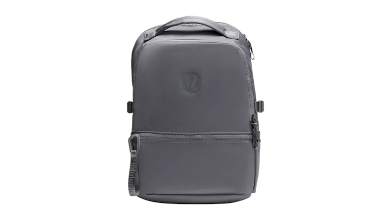 Pre-owned Lululemon New Crew 22l Updated Backpack In Solar Grey In Gray