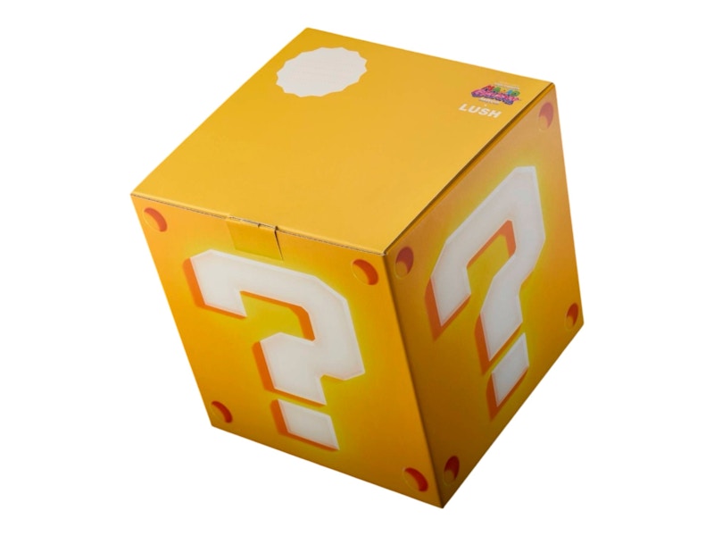 Lush Question Block Gift Box Product Holder