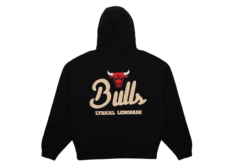 Lyrical Lemonade x Chicago Bulls Script Hoodie Black Men s SS24 US