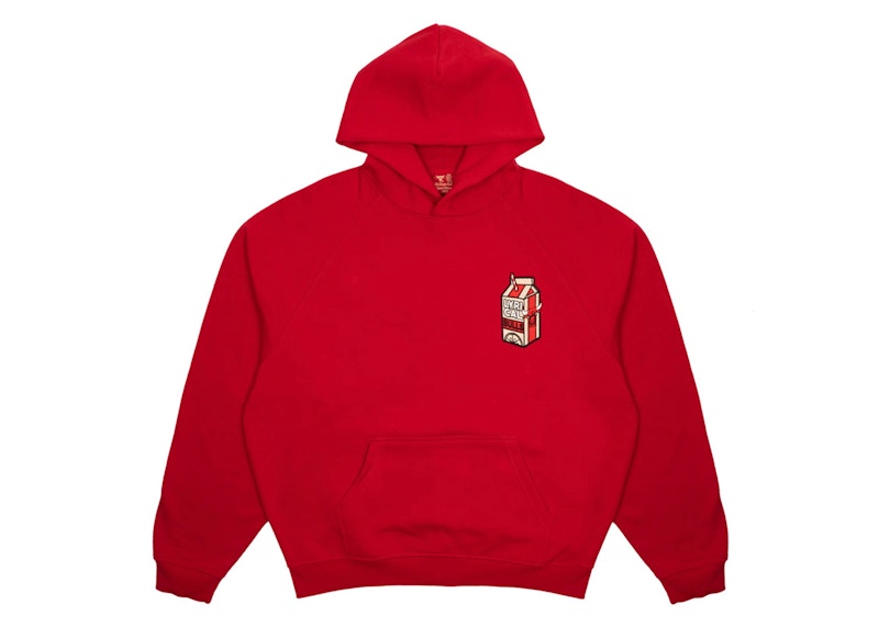 Lyrical Lemonade x Chicago Bulls Script Hoodie Red Men s SS24 US