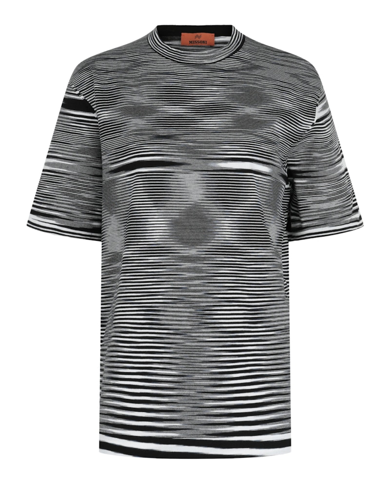 M Missoni Abstract Striped T-shirt Multi