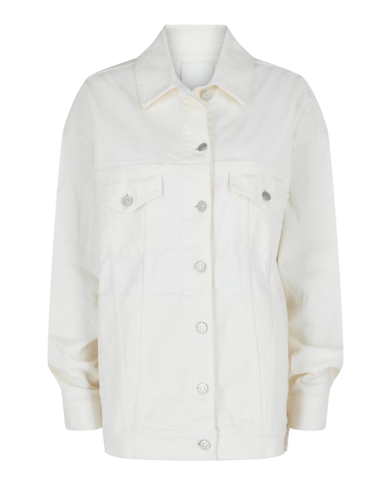 M Missoni Oversized Denim Jacket White - US