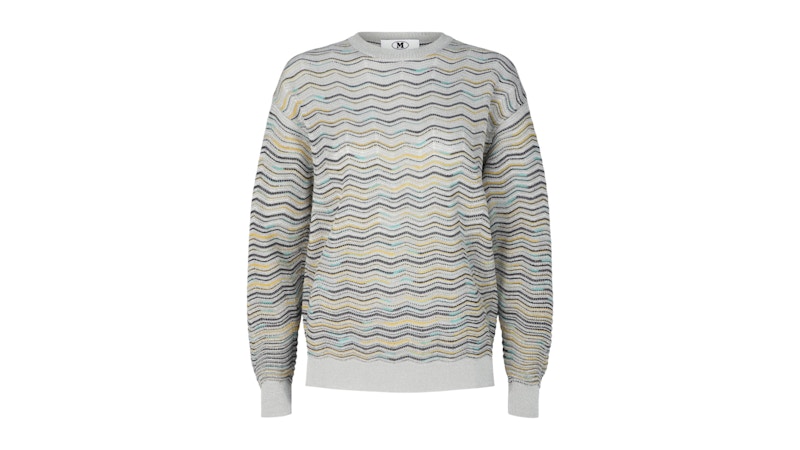 エムミッソーニ M MISSONI ニット M Missoni Women's Metallic Crochet-Knit Cotton-Blend Sweatshirt