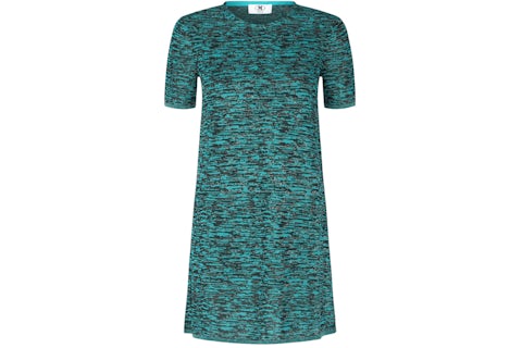 M Missoni Women's Space-Dye Knit Dress Teal/Black - US M Missoni Women's Space-Dye Knit Dress Teal/Black - US
