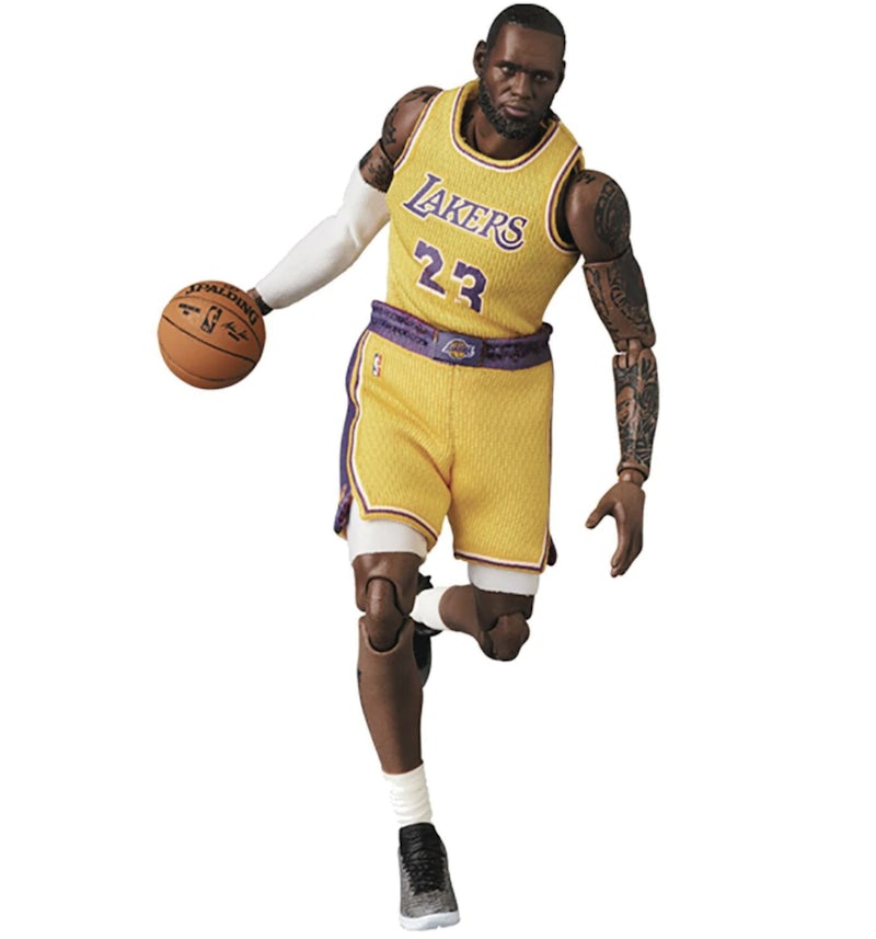 MAFEX NBA LA Lakers Lebron James Action Figure SS21 US