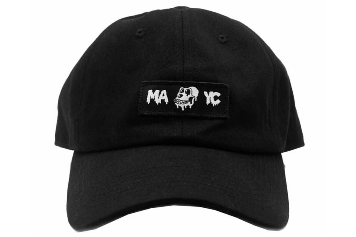Pre-owned Mayc Mutant Ape Yacht Club Cap Black/white