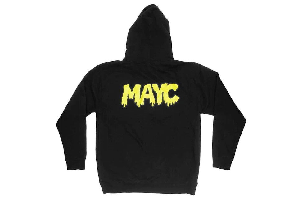 MAYC Mutant Ape Yacht Club Hoodie Black/Yellow