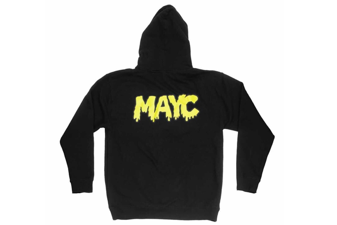 Pre-owned Mayc Mutant Ape Yacht Club Hoodie Black/yellow