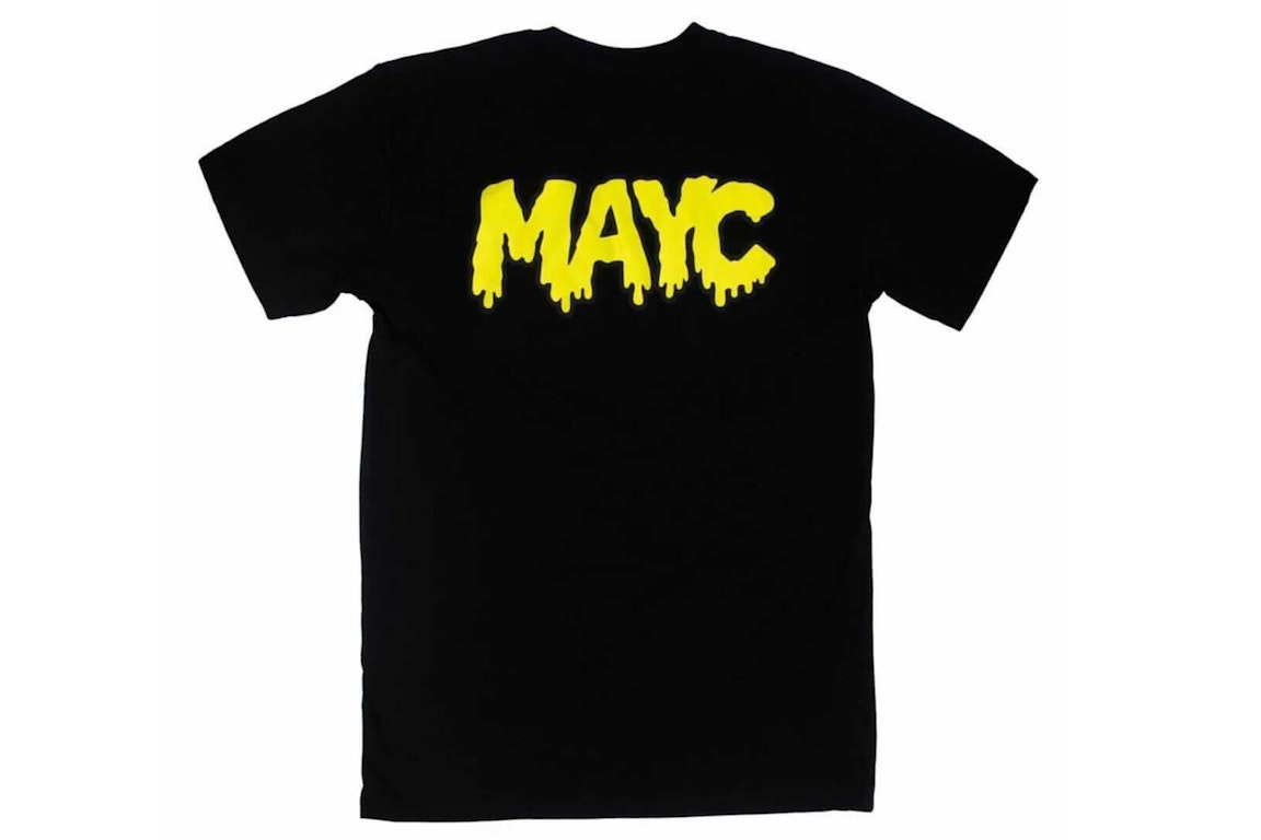 Pre-owned Mayc Mutant Ape Yacht Club T-shirt Black/yellow