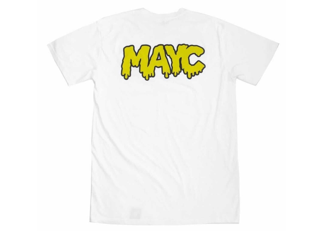 Pre-owned Mayc Mutant Ape Yacht Club T-shirt White/yellow