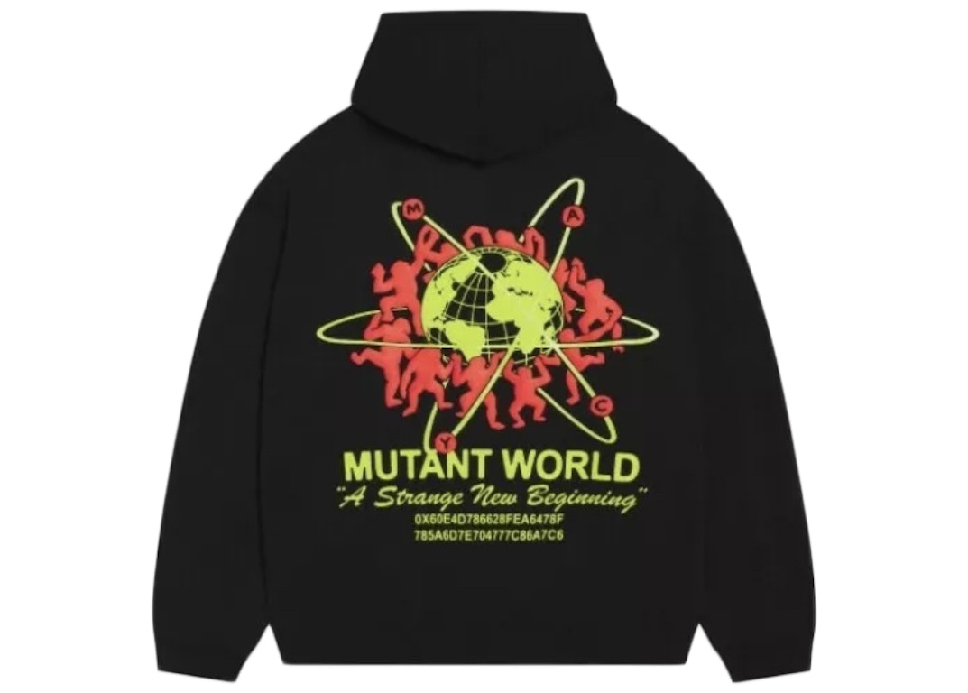 Pre-owned Mayc Mutant World Hoodie Black