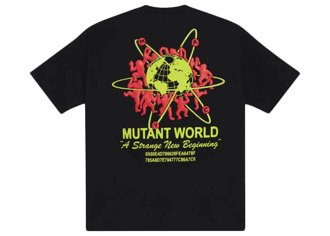 Pre-owned Mayc Mutant World T-shirt Black