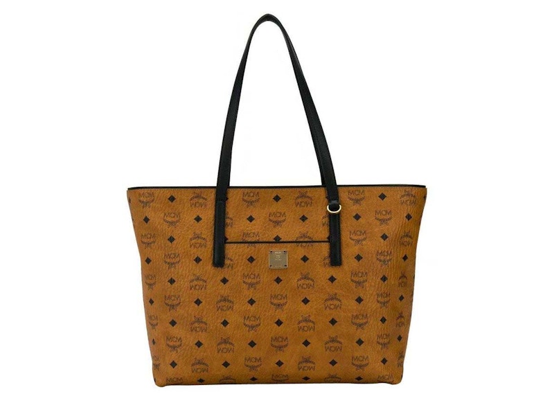 Mcm anya discount shopper bag