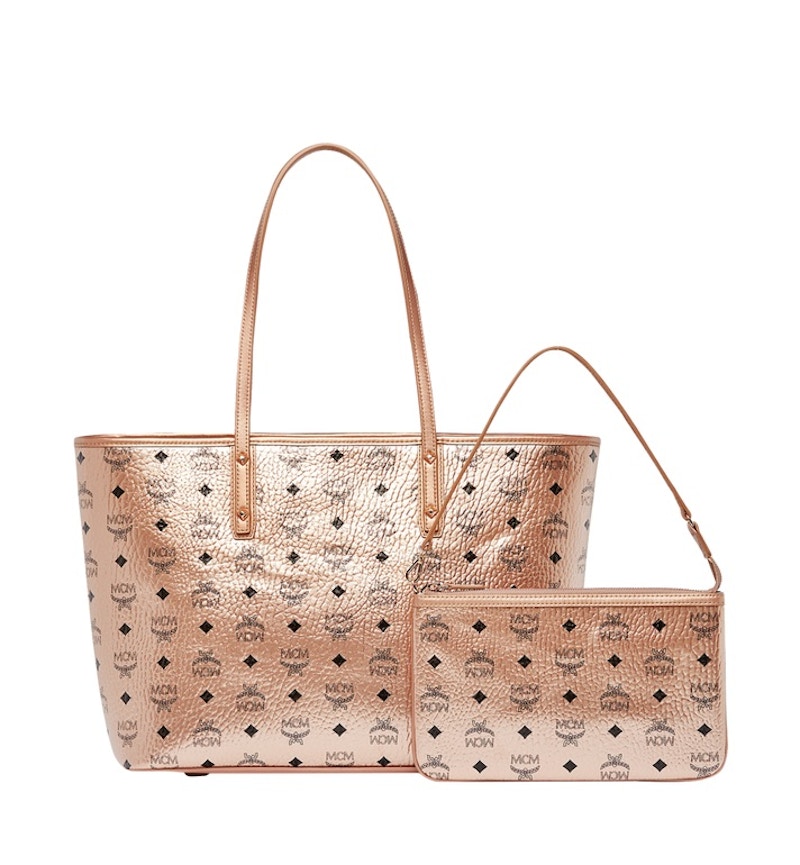 Mcm champagne outlet gold