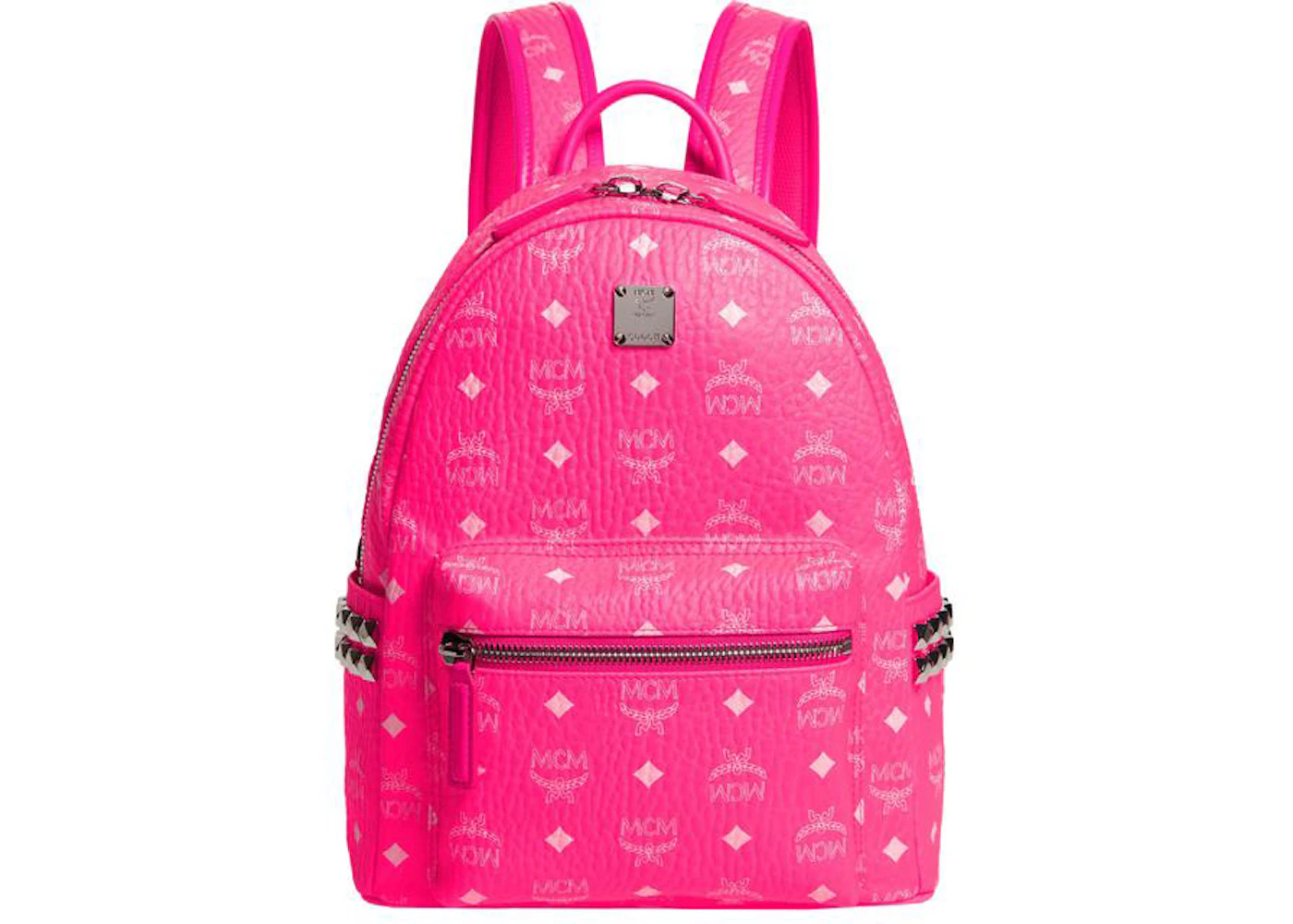 Mcm hot pink backpack Clearance