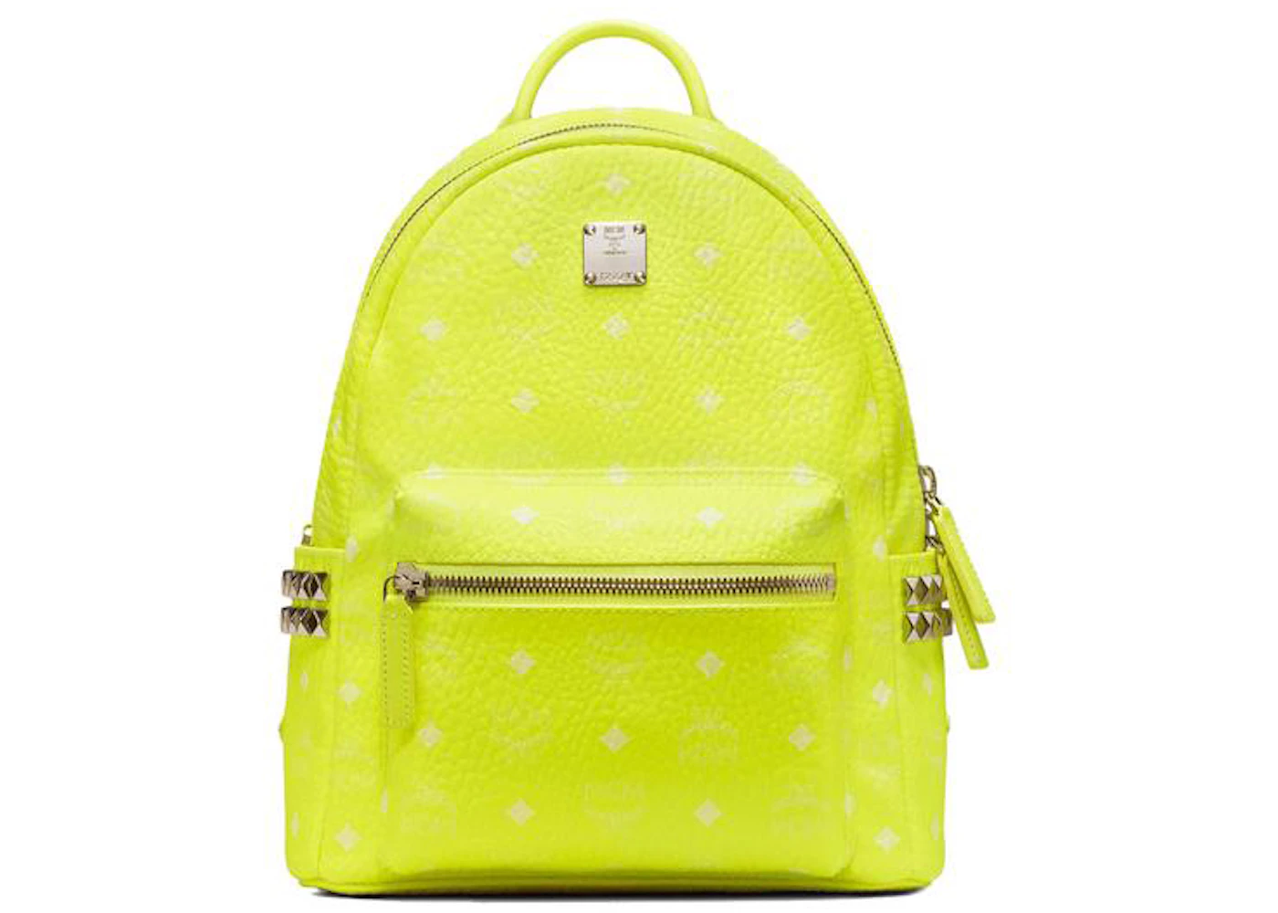 Neon yellow mcm bag Clearance
