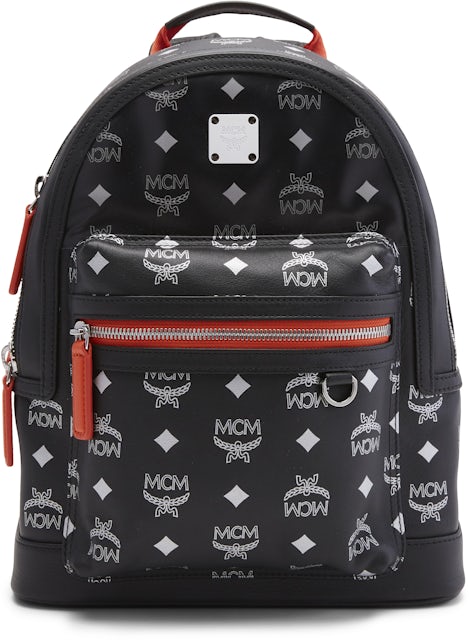 MCM, Bags, Mcm Black Leather Shoulder Bag